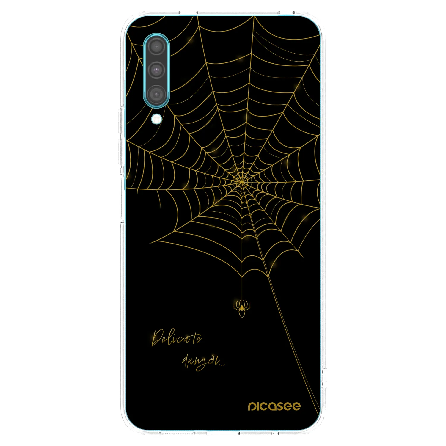 Picasee silikónový prehľadný obal pre Samsung Galaxy A30s A307F - Delicate danger