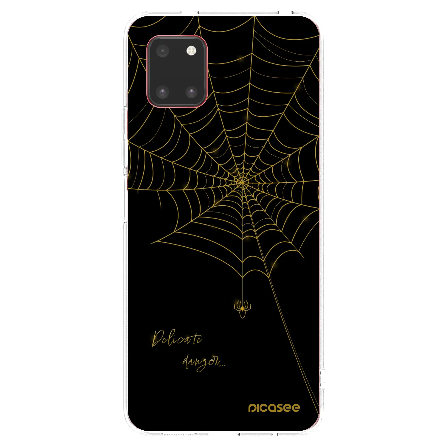 Picasee silikónový prehľadný obal pre Samsung Galaxy Note 10 Lite N770F - Delicate danger