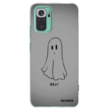 Picasee silikónový prehľadný obal pre Xiaomi Redmi Note 10 Pro - Ghost