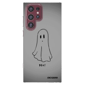 Picasee silikónový prehľadný obal pre Samsung Galaxy S22 Ultra 5G - Ghost