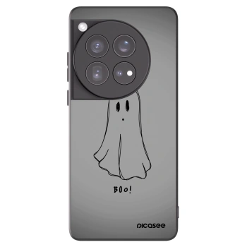 Picasee silikónový čierny obal pre OnePlus 12 5G - Ghost