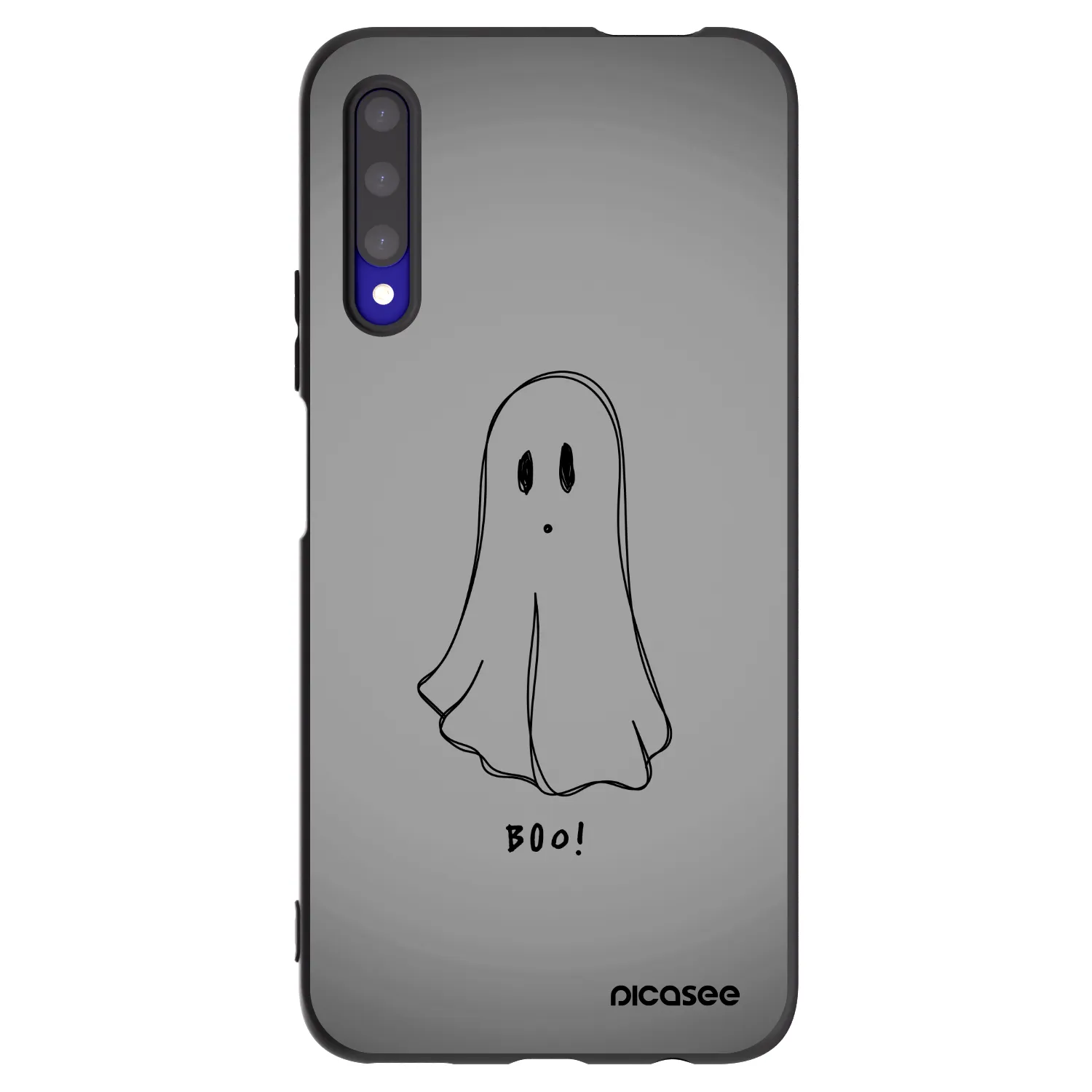 Picasee silikónový čierny obal pre Honor 9X Pro - Ghost