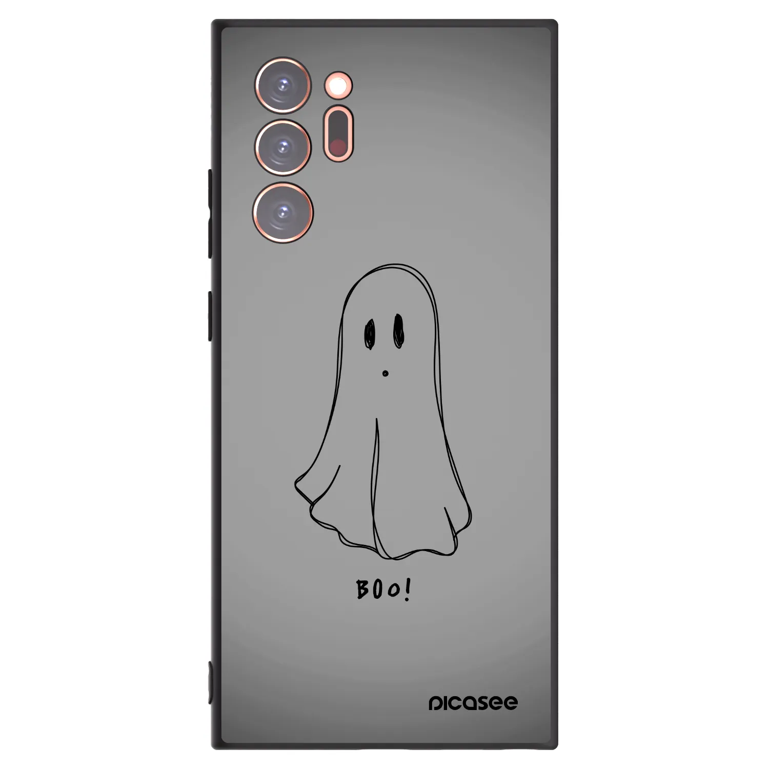 Picasee silikónový čierny obal pre Samsung Galaxy Note 20 Ultra - Ghost