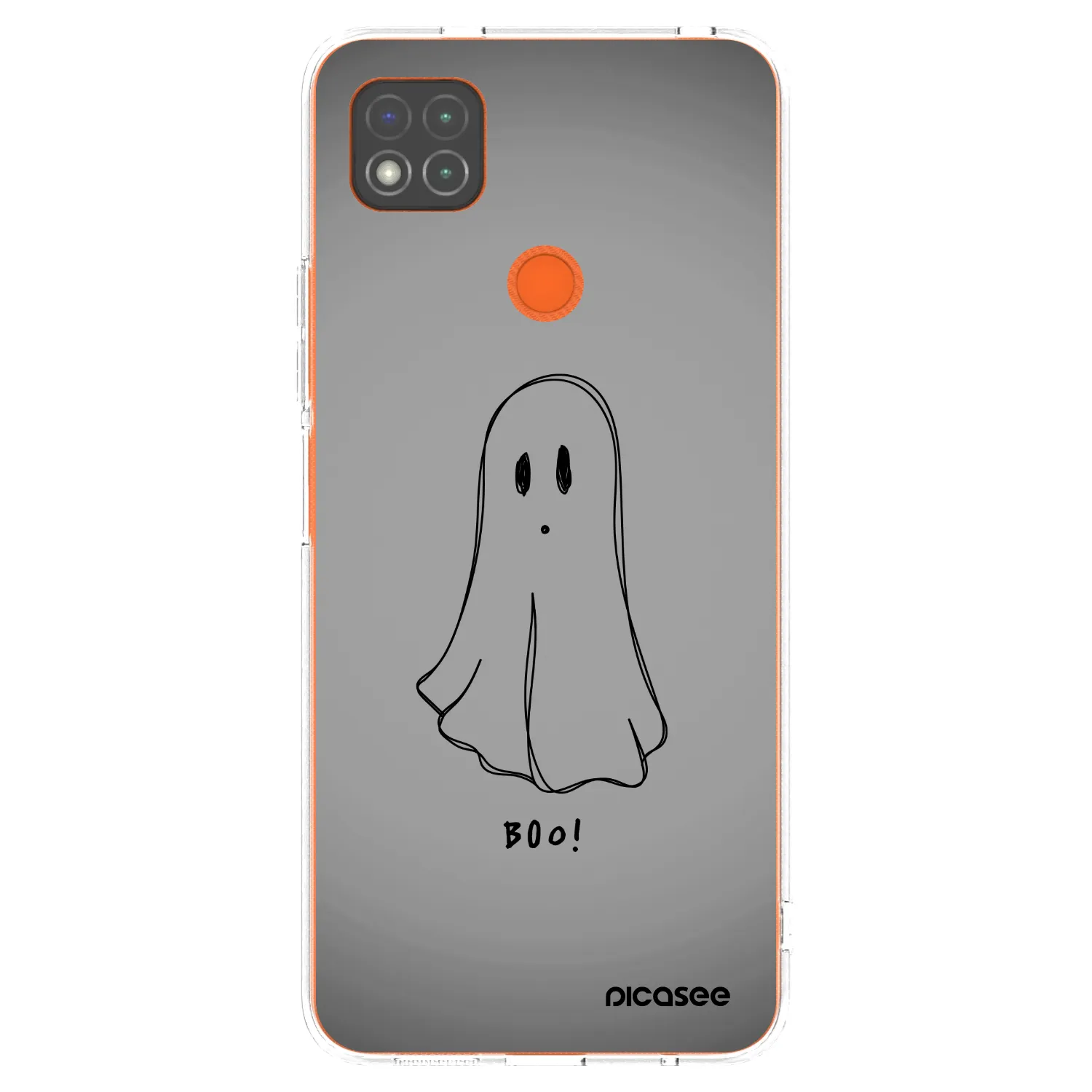 Picasee silikónový prehľadný obal pre Xiaomi Redmi 9C - Ghost