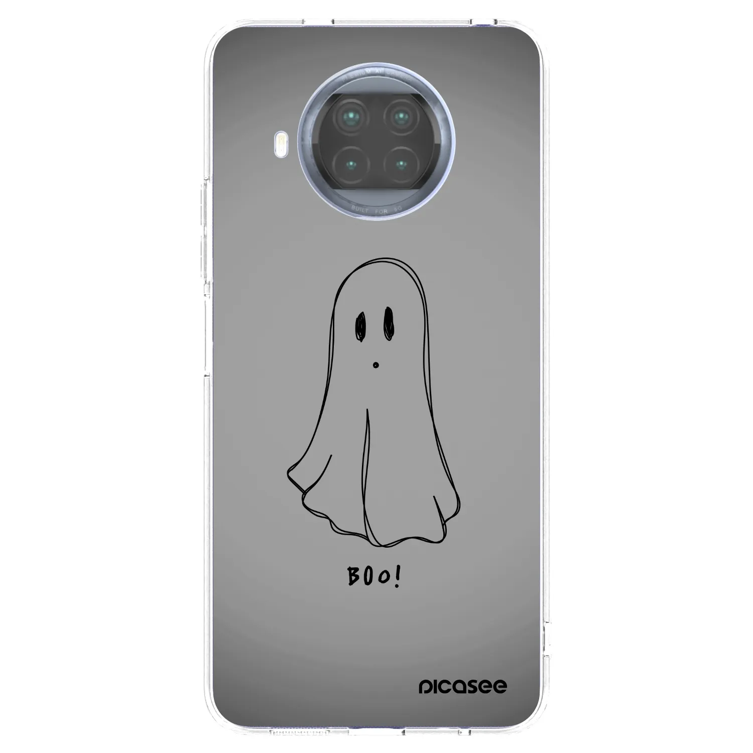 Picasee silikónový prehľadný obal pre Xiaomi Mi 10T Lite - Ghost