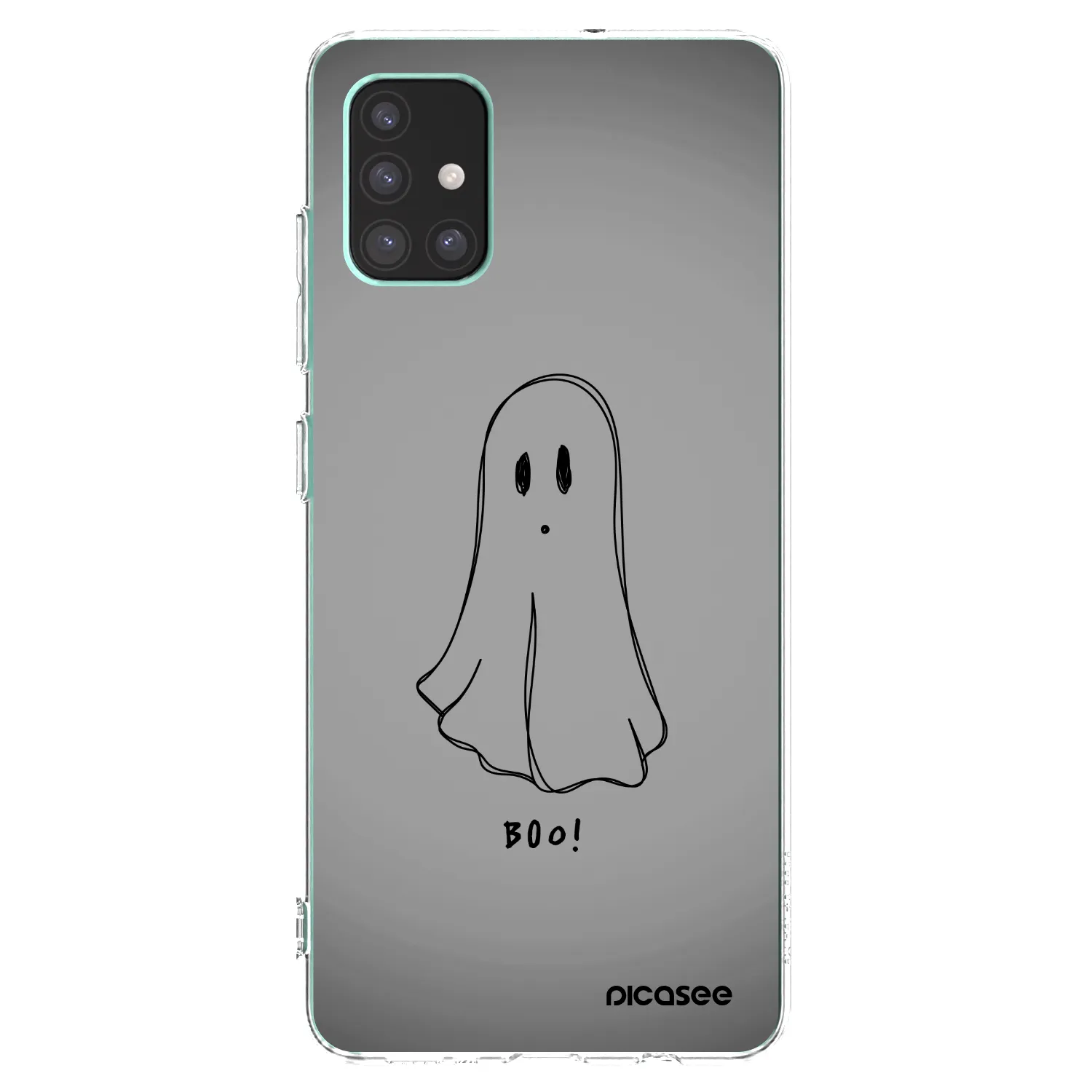 Picasee silikónový prehľadný obal pre Samsung Galaxy M51 M515F - Ghost