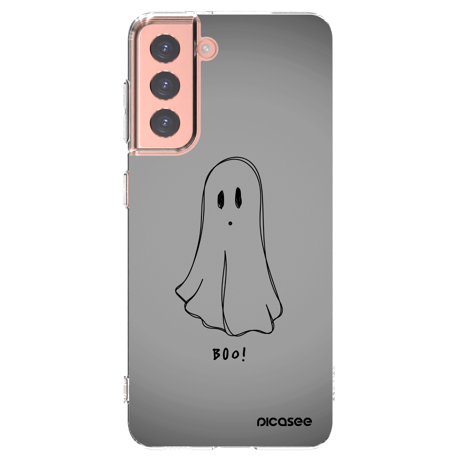 Picasee silikónový prehľadný obal pre Samsung Galaxy S21 5G G991B - Ghost