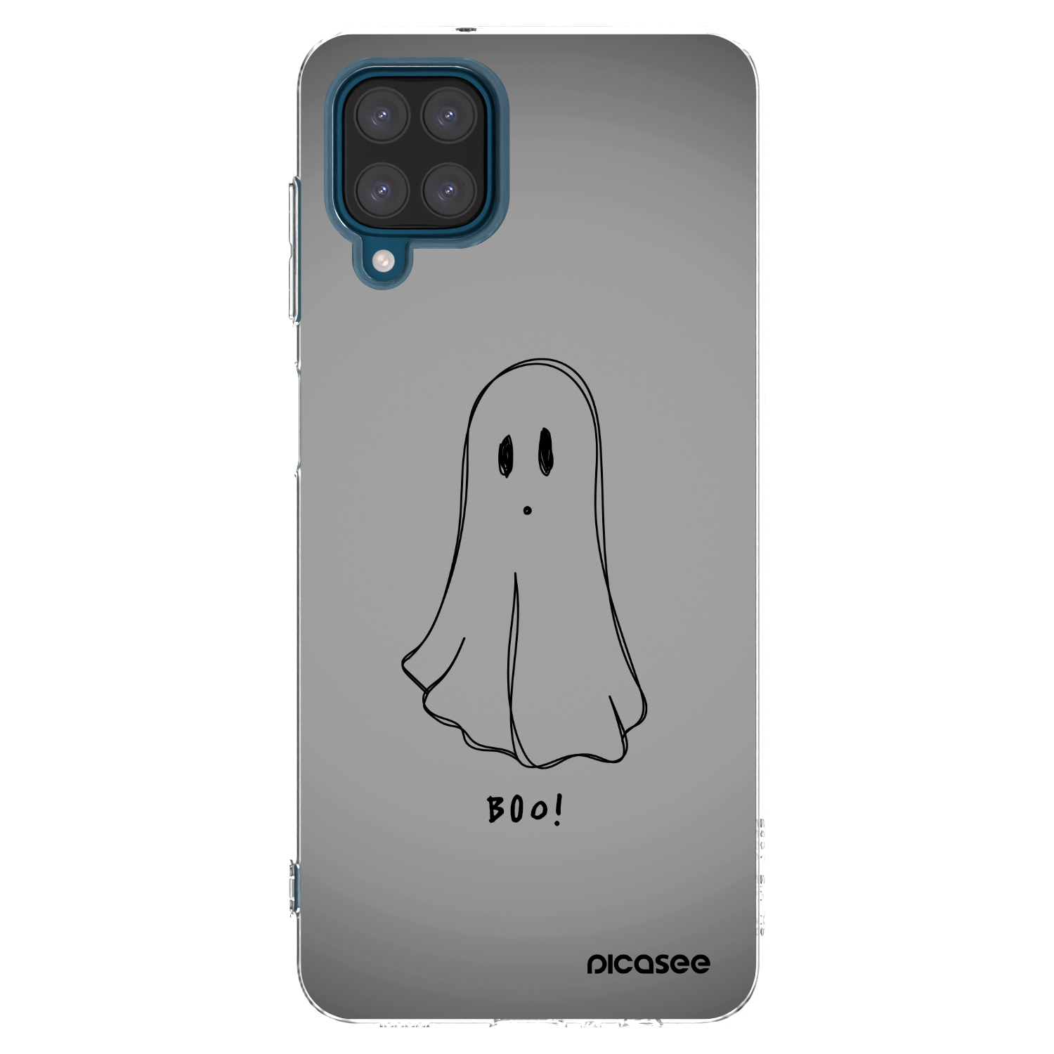 Picasee silikónový prehľadný obal pre Samsung Galaxy A12 A125F - Ghost