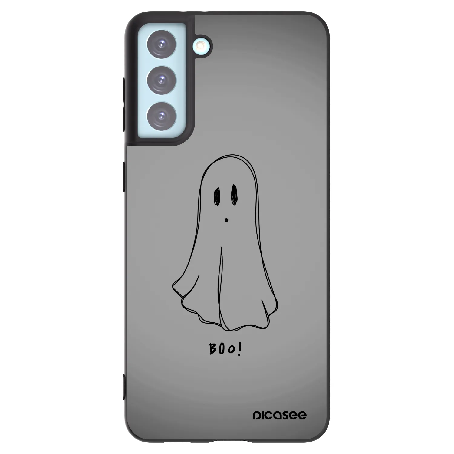 Picasee silikónový čierny obal pre Samsung Galaxy S21+ 5G G996F - Ghost
