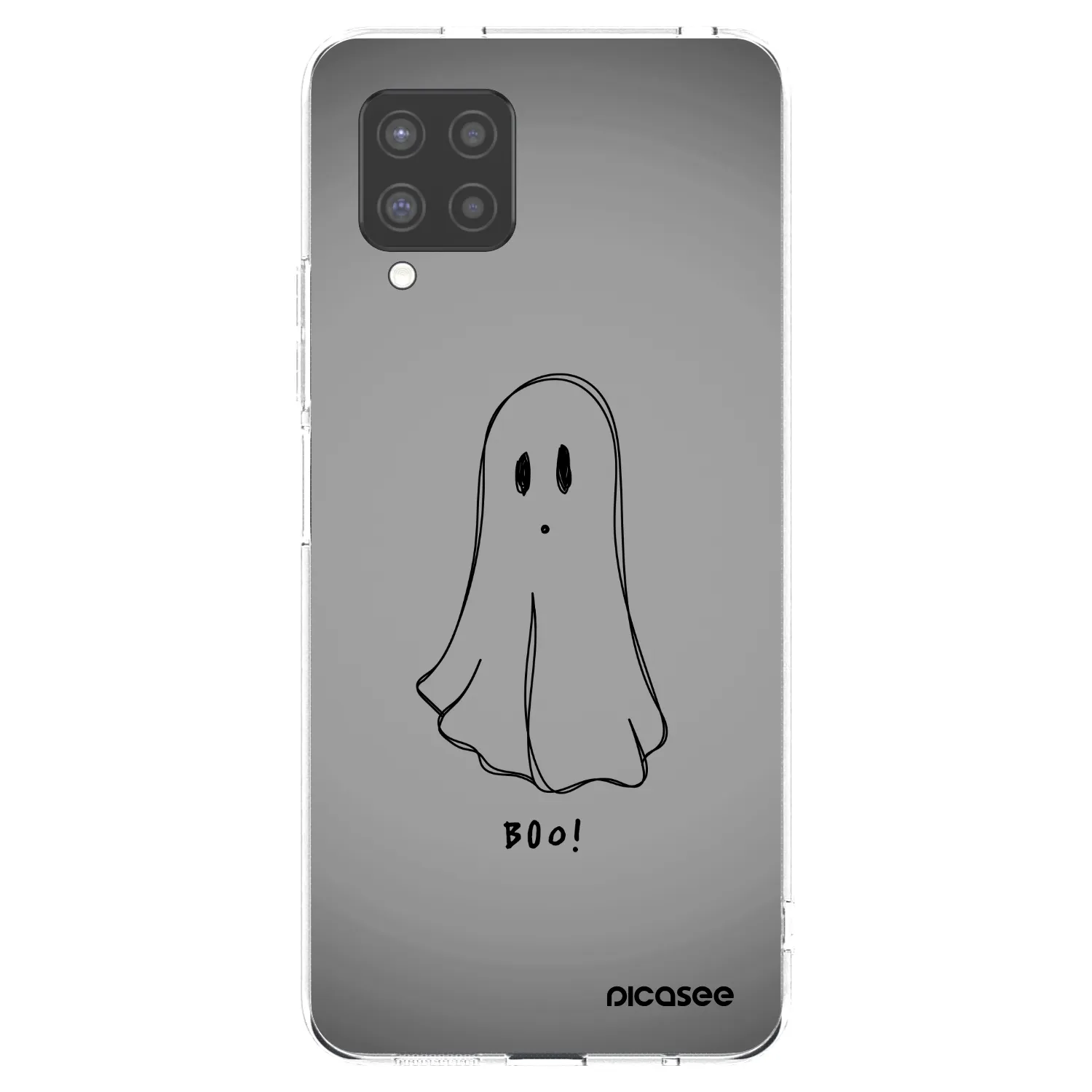 Picasee silikónový prehľadný obal pre Samsung Galaxy A42 A426B - Ghost