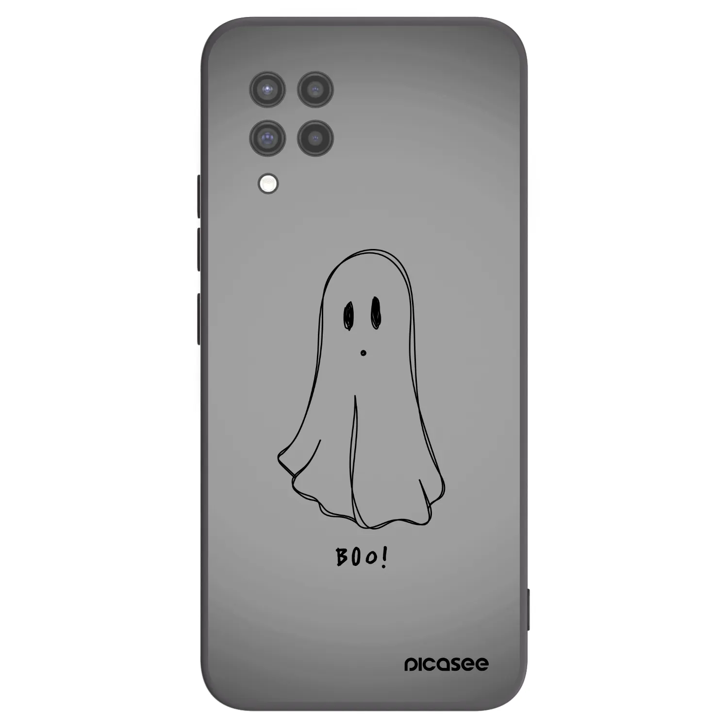 Picasee silikónový čierny obal pre Samsung Galaxy A42 A426B - Ghost