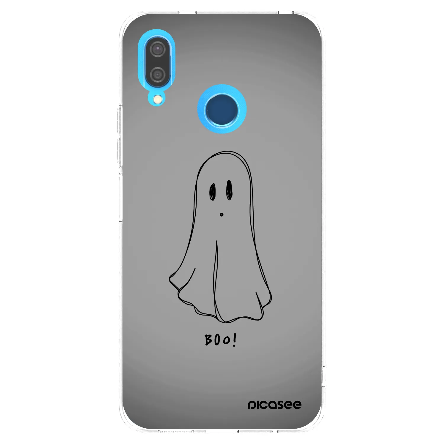 Picasee silikónový prehľadný obal pre Huawei P20 Lite - Ghost