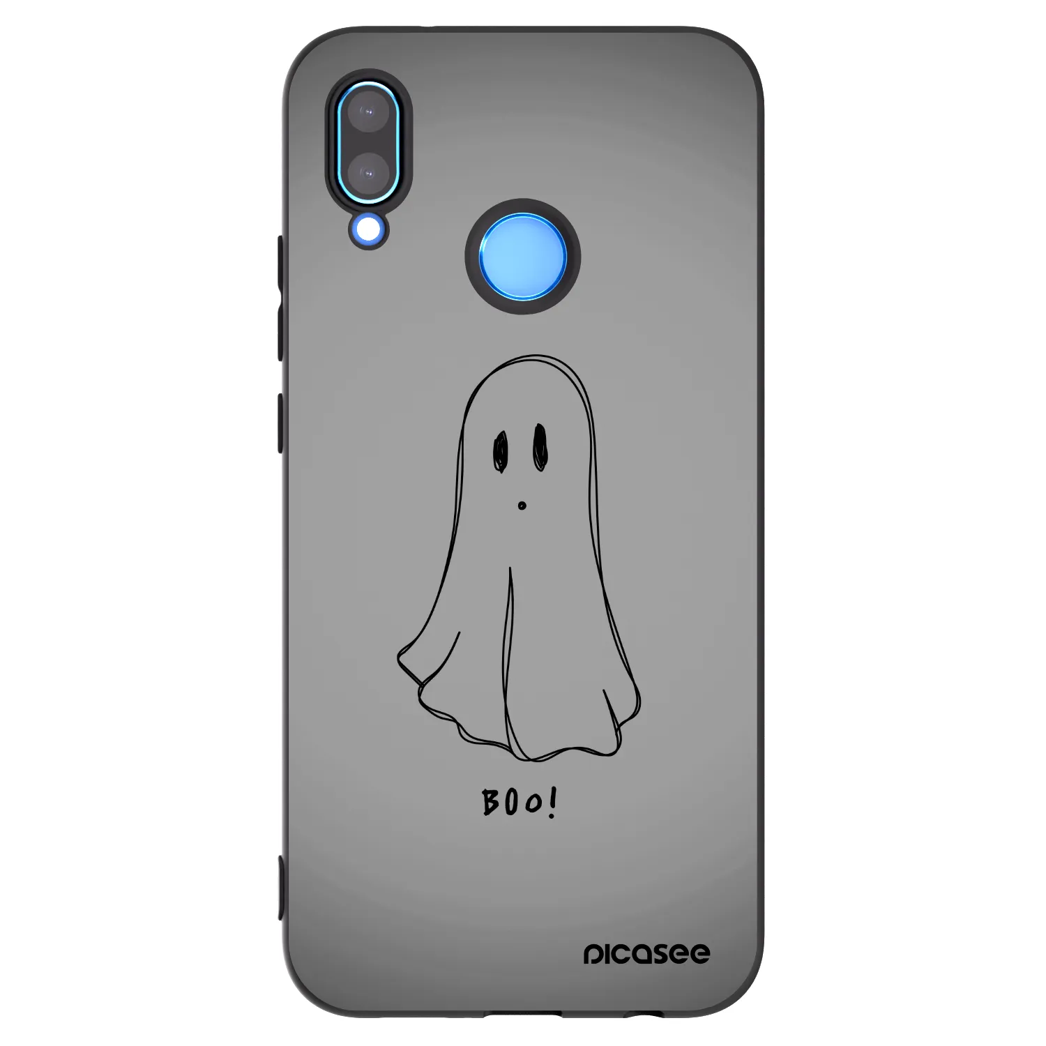 Picasee silikónový čierny obal pre Huawei P20 Lite - Ghost