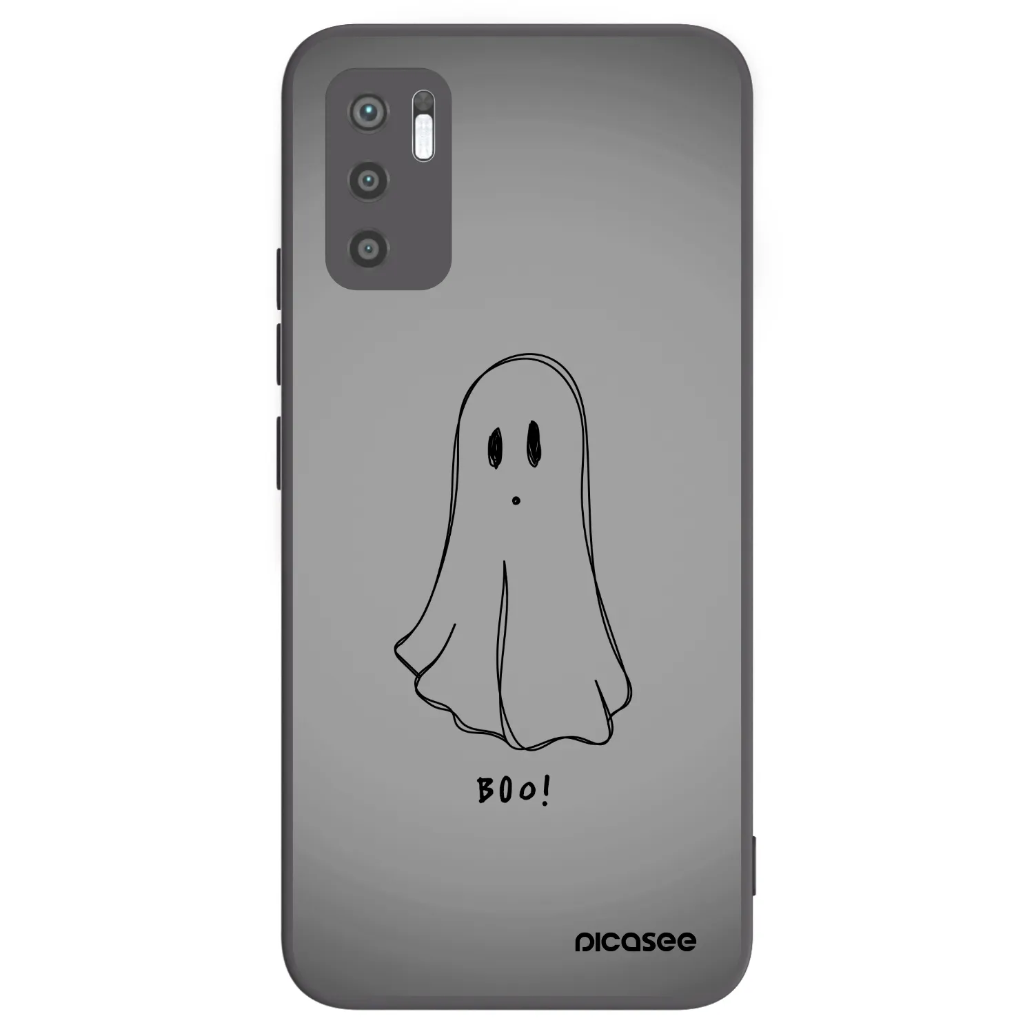 Picasee silikónový čierny obal pre Xiaomi Redmi Note 10 5G - Ghost
