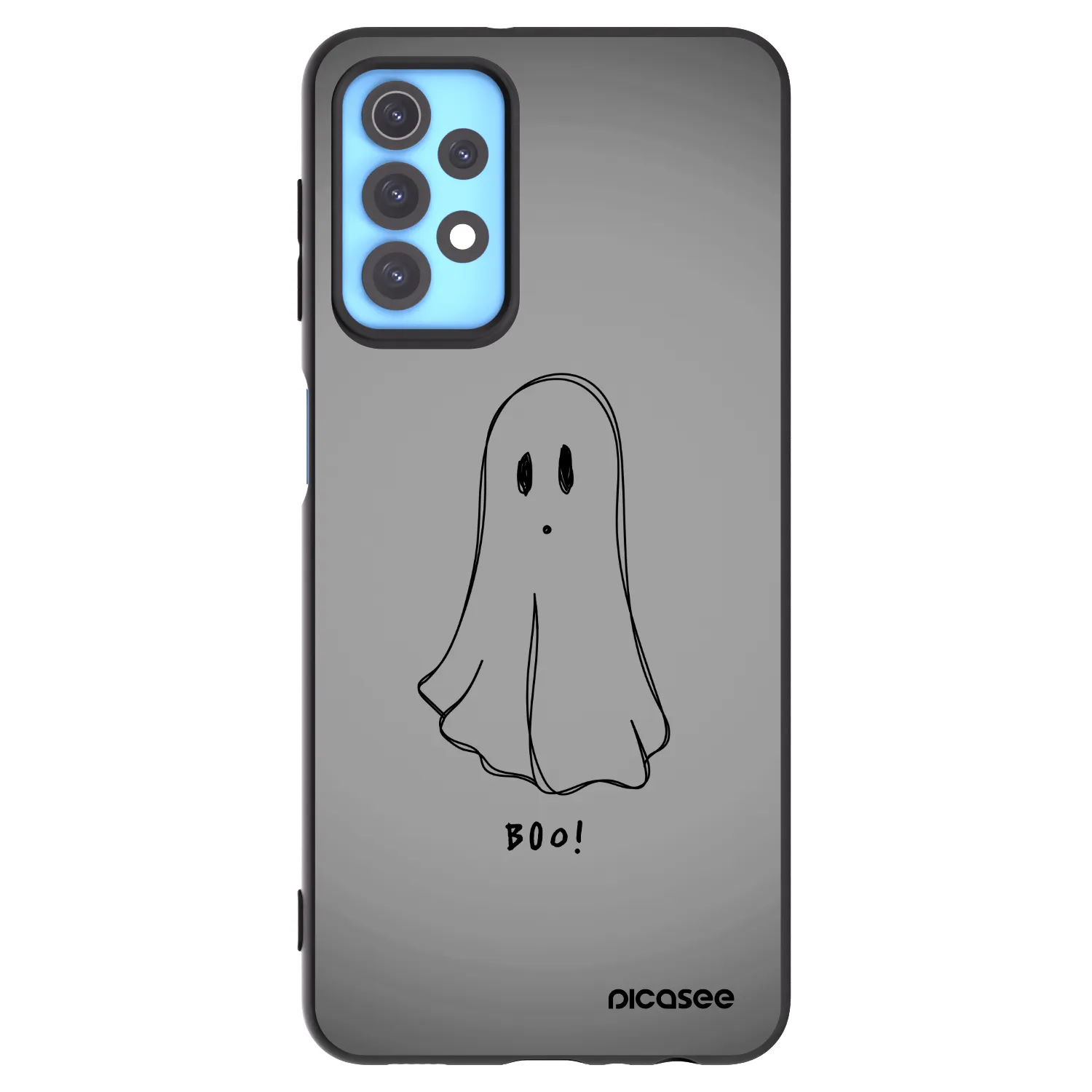 Picasee silikónový čierny obal pre Samsung Galaxy A32 4G SM-A325F - Ghost