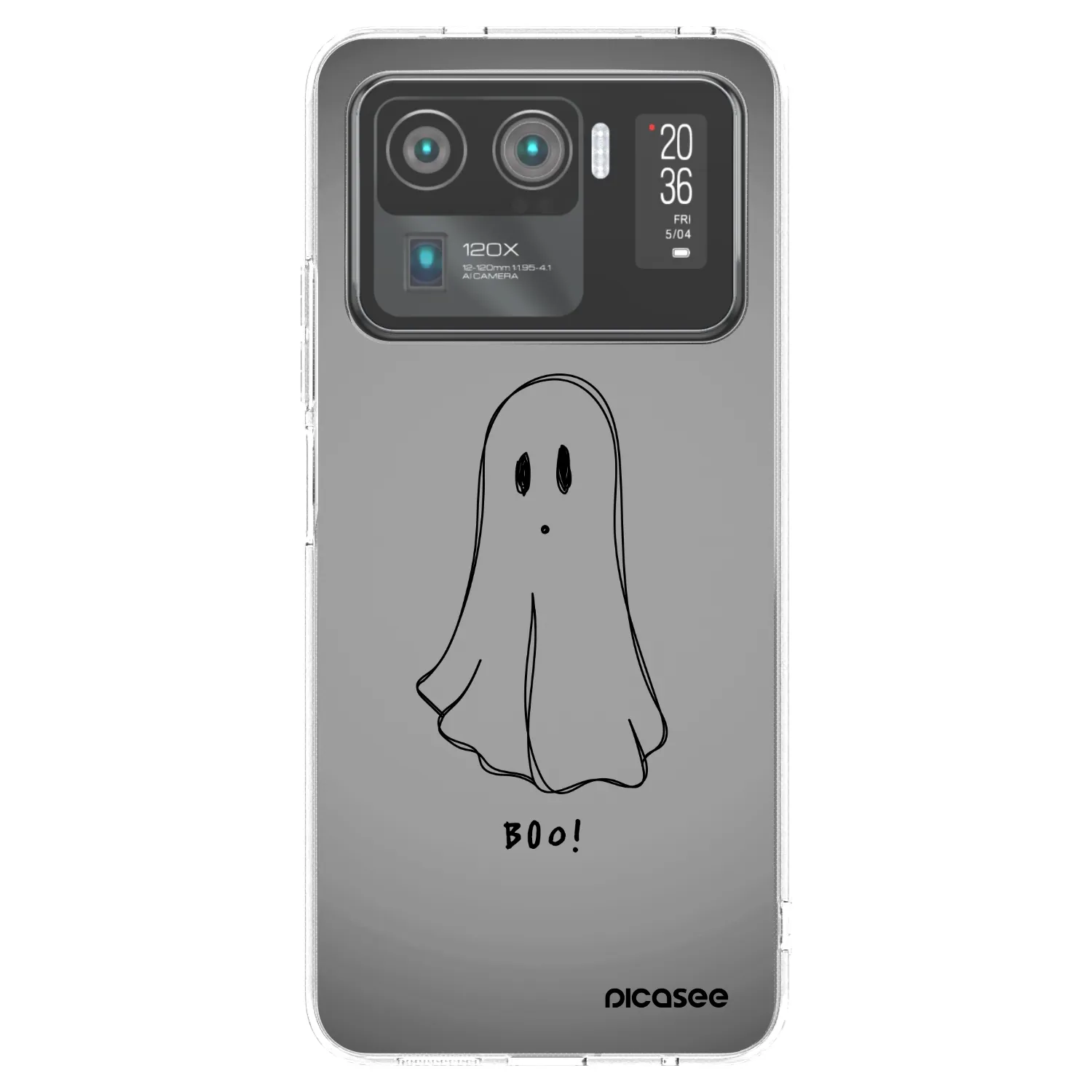 Picasee silikónový prehľadný obal pre Xiaomi Mi 11 Ultra - Ghost