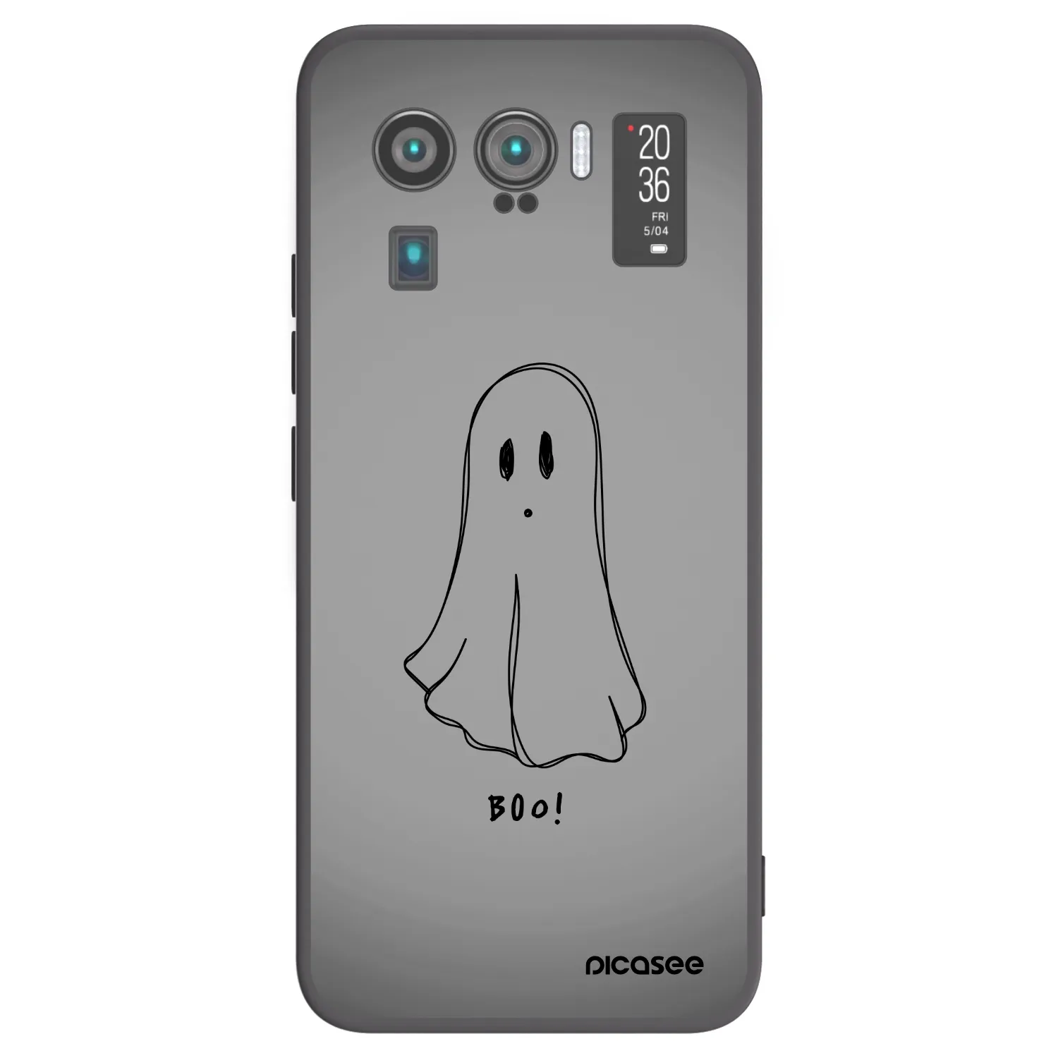 Picasee silikónový čierny obal pre Xiaomi Mi 11 Ultra - Ghost