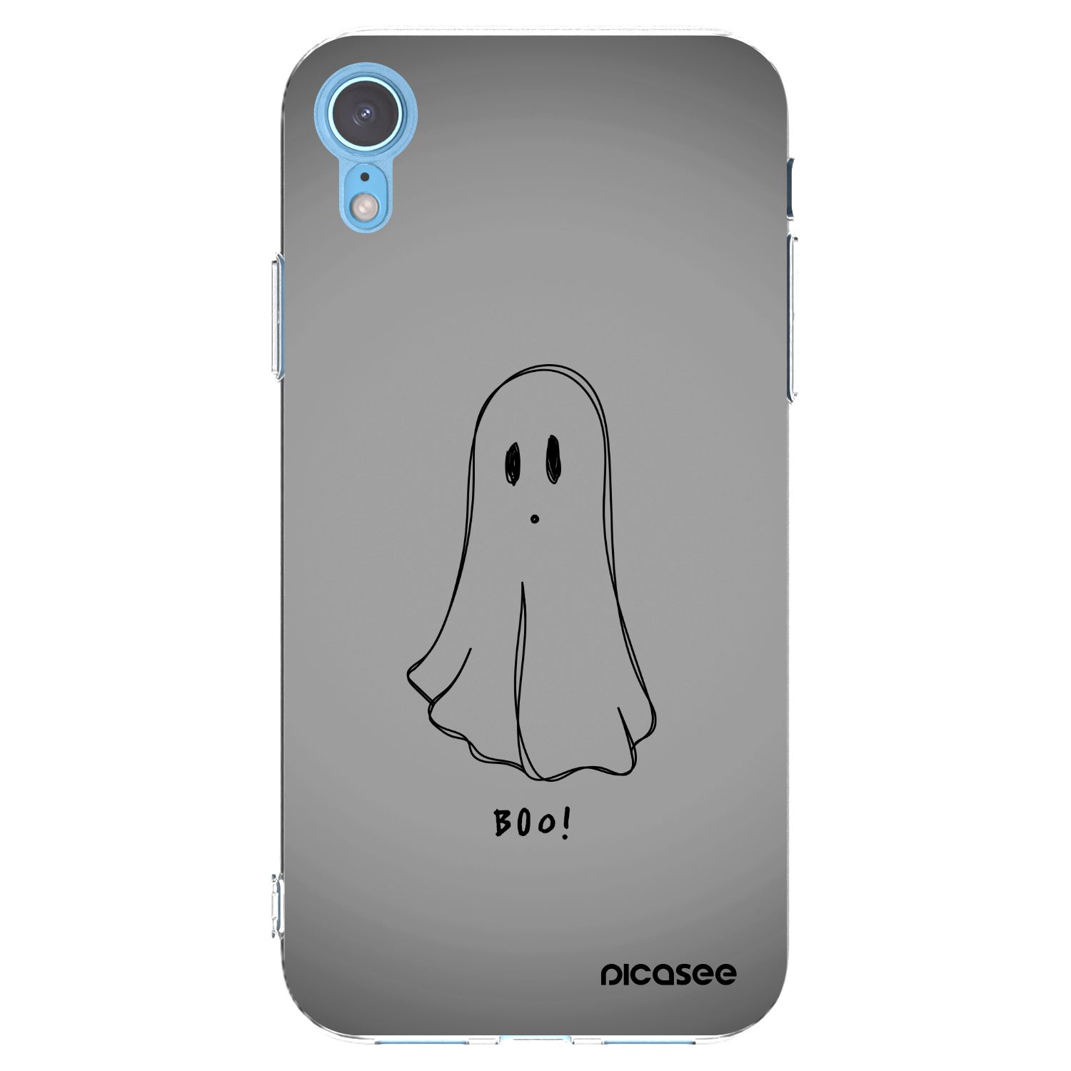 Picasee silikónový prehľadný obal pre Apple iPhone XR - Ghost