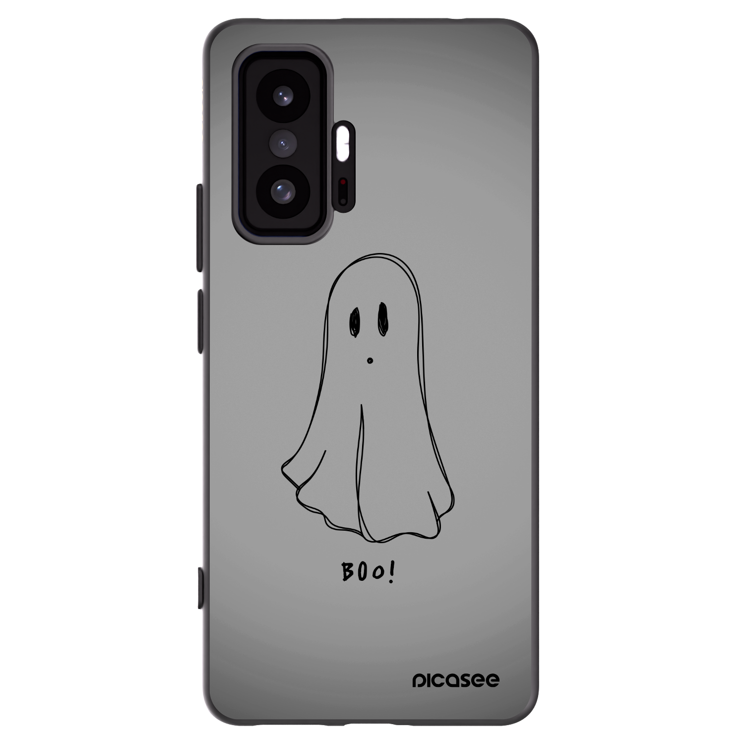 Picasee silikónový čierny obal pre Xiaomi 11T - Ghost