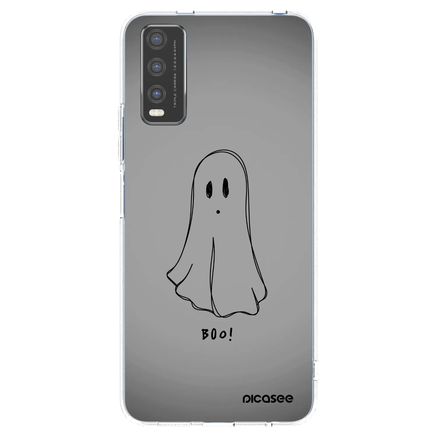 Picasee silikónový prehľadný obal pre Vivo Y20s - Ghost