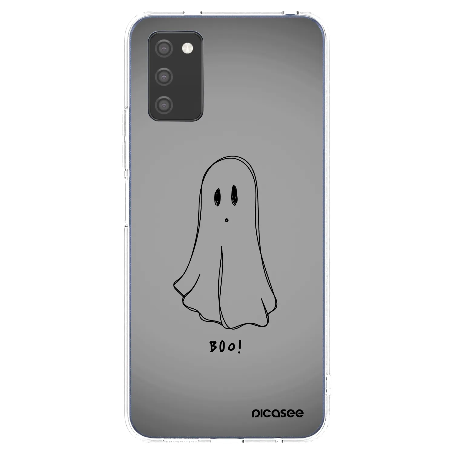 Picasee silikónový prehľadný obal pre Samsung Galaxy A03s A037G - Ghost