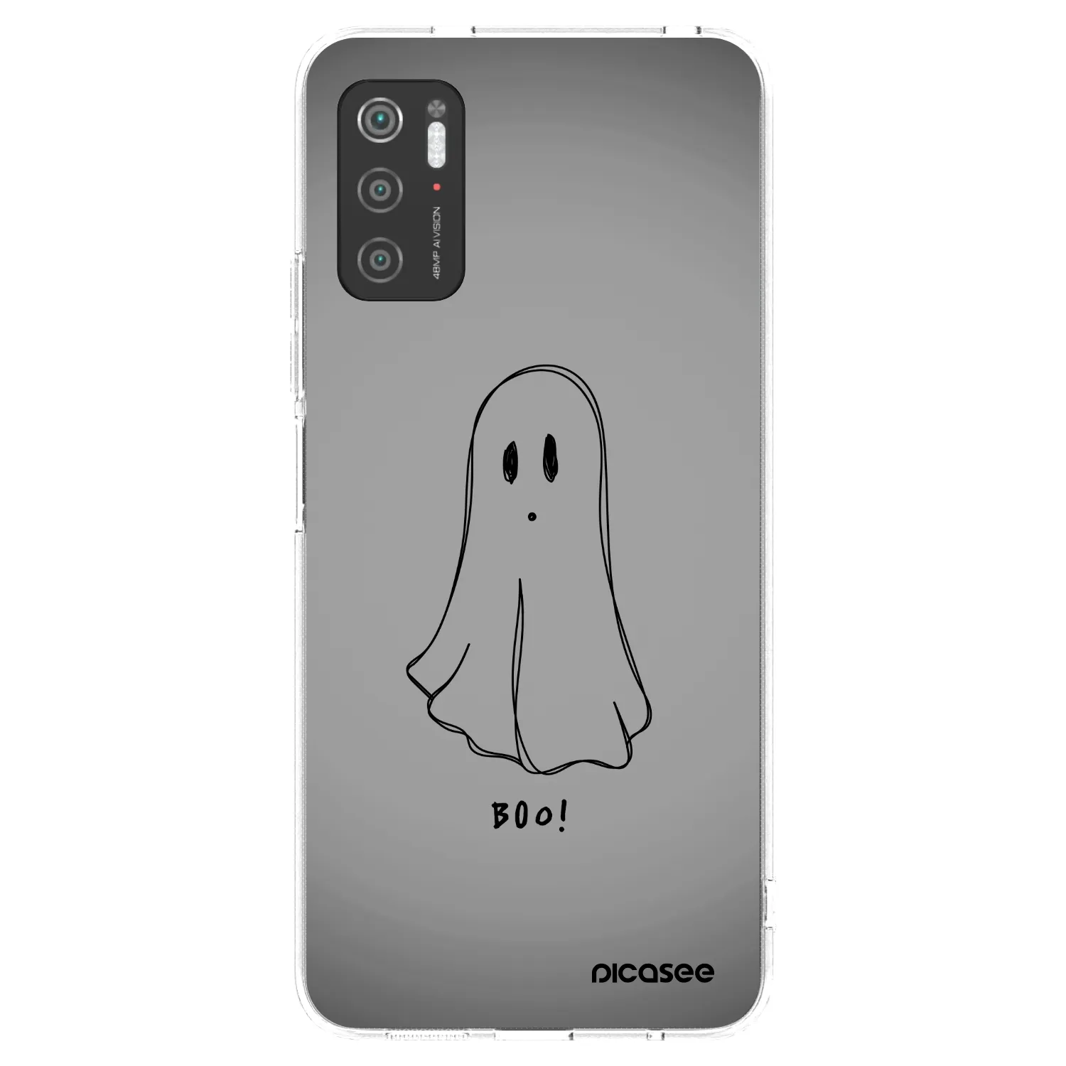 Picasee silikónový prehľadný obal pre Xiaomi Poco M3 Pro 5G - Ghost