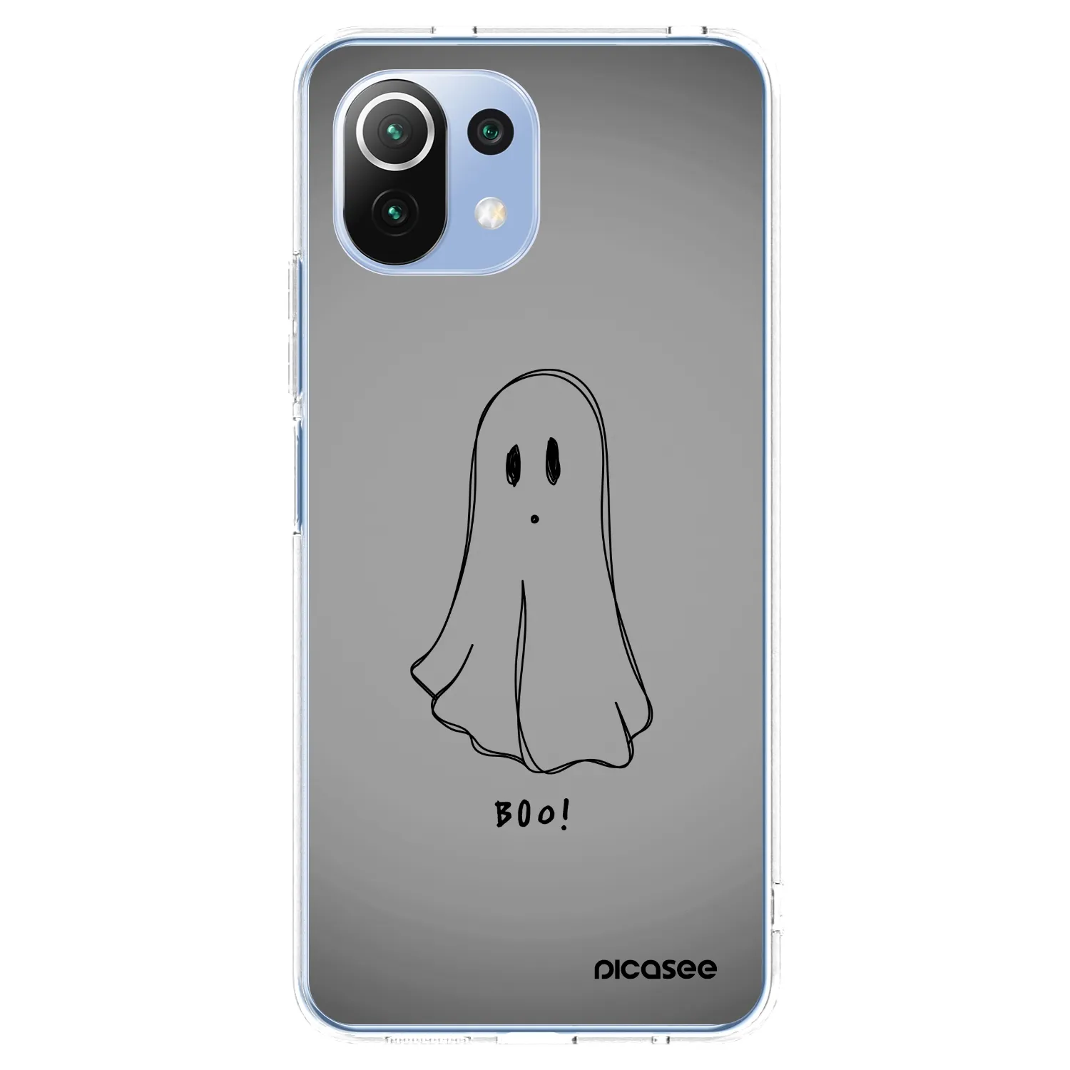 Picasee silikónový prehľadný obal pre Xiaomi 11 Lite 5G NE - Ghost