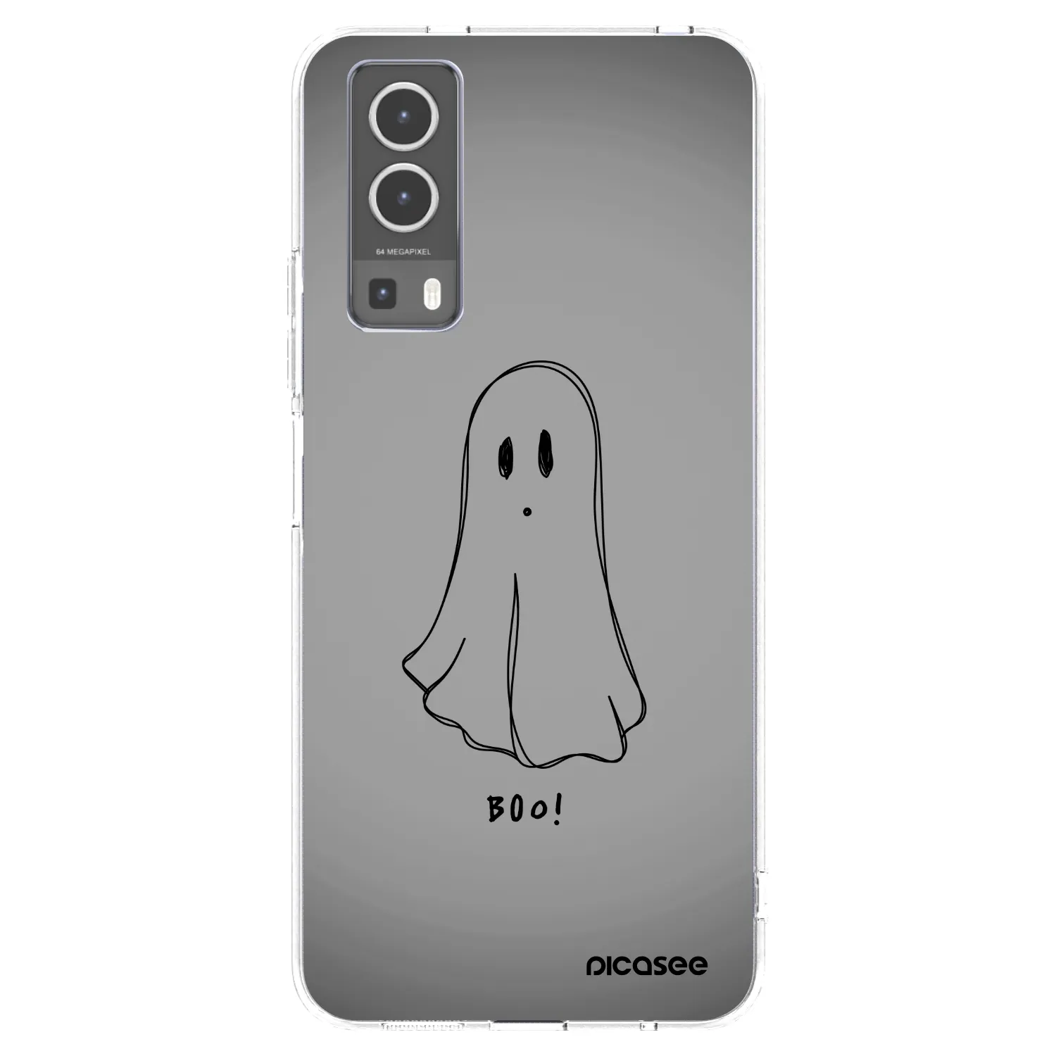 Picasee silikónový prehľadný obal pre Vivo Y72 5G - Ghost
