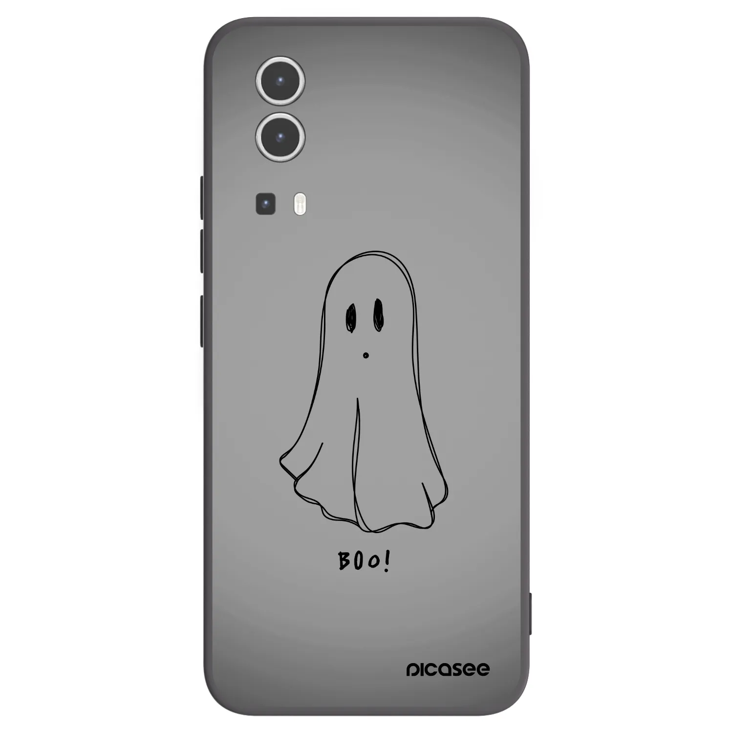 Picasee silikónový čierny obal pre Vivo Y72 5G - Ghost