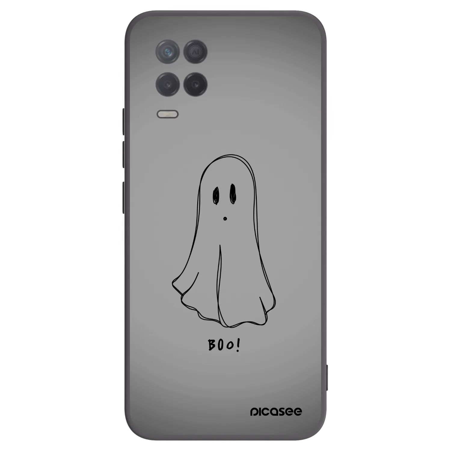 Picasee silikónový čierny obal pre Realme 8 5G - Ghost