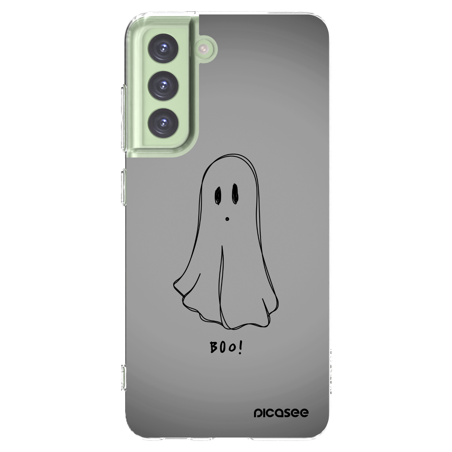 Picasee silikónový prehľadný obal pre Samsung Galaxy S21 FE 5G - Ghost