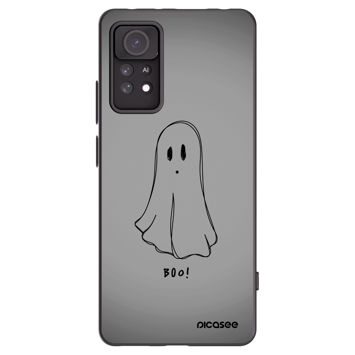 Picasee silikónový čierny obal pre Xiaomi Redmi Note 11 Pro - Ghost