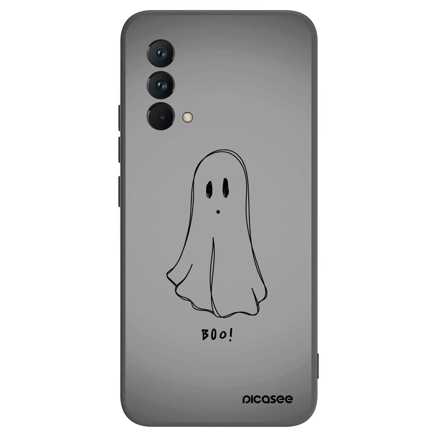 Picasee silikónový čierny obal pre Realme GT Master Edition 5G - Ghost