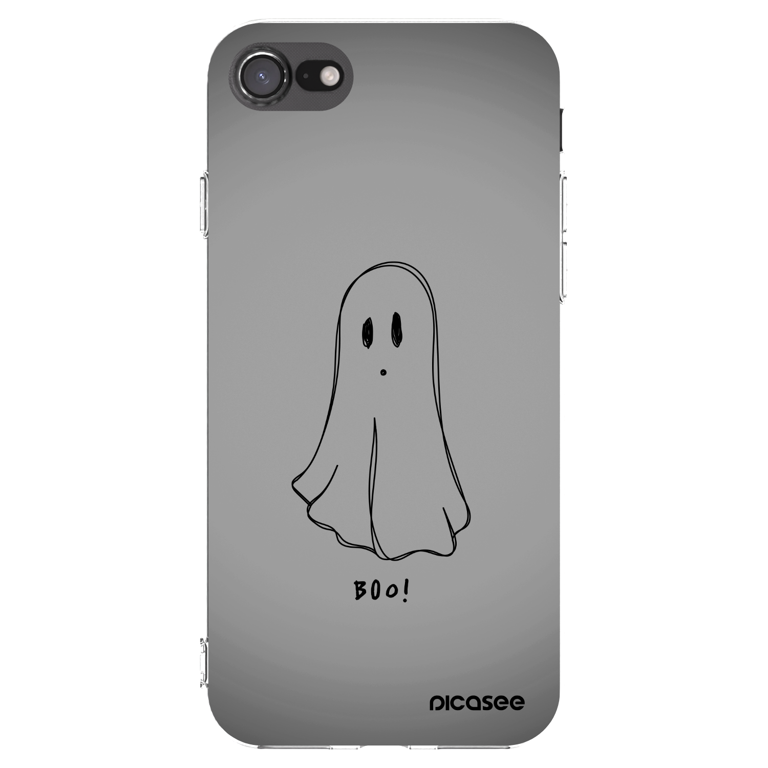 Picasee silikónový prehľadný obal pre Apple iPhone SE 2022 - Ghost