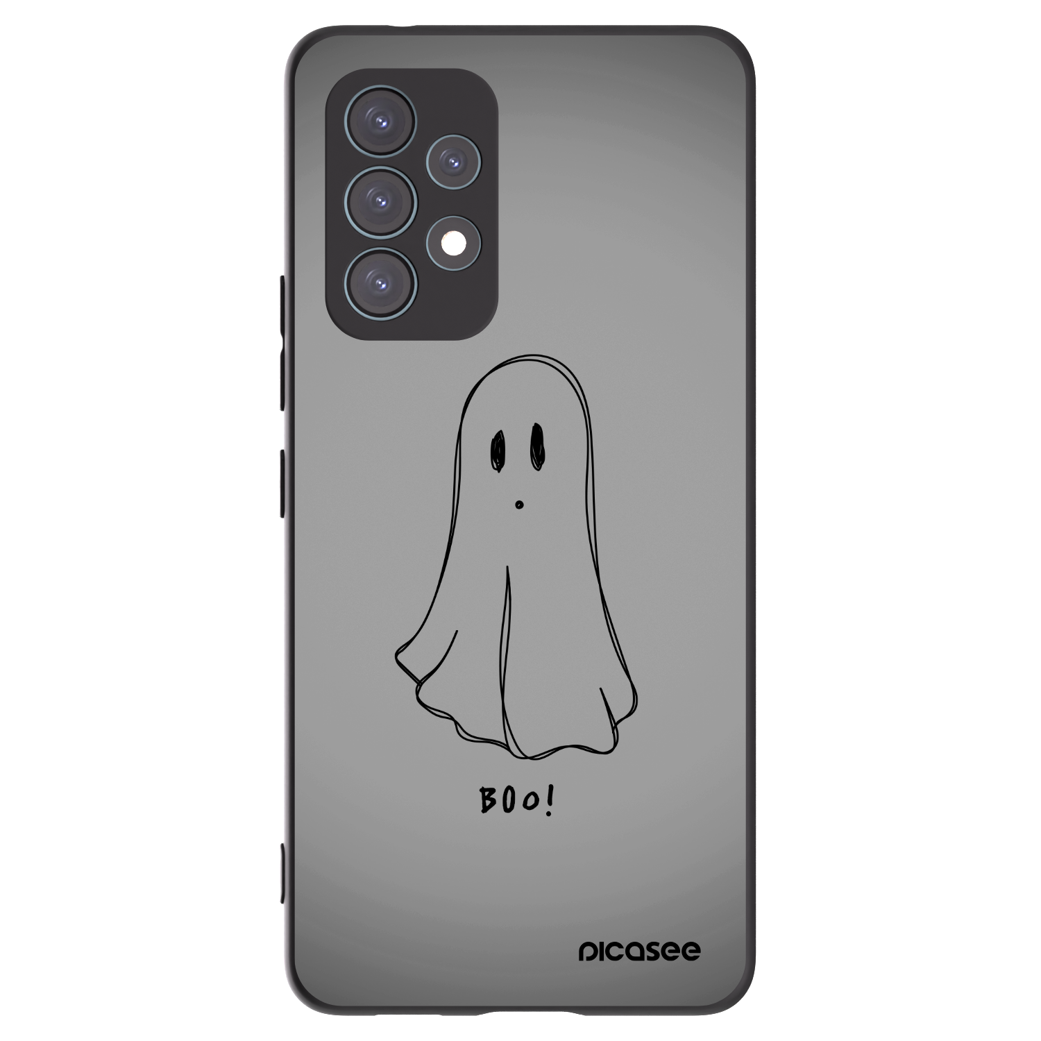 Picasee silikónový čierny obal pre Samsung Galaxy A53 5G A536 - Ghost