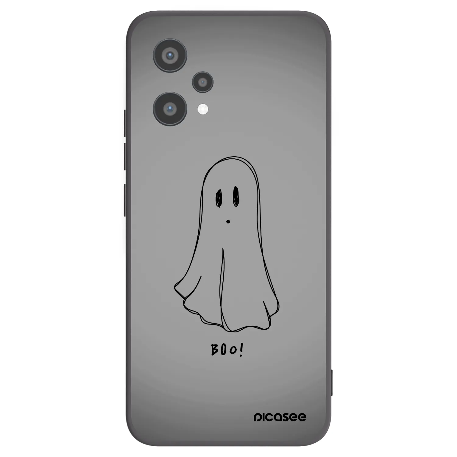 Picasee silikónový čierny obal pre Realme 9 Pro 5G - Ghost