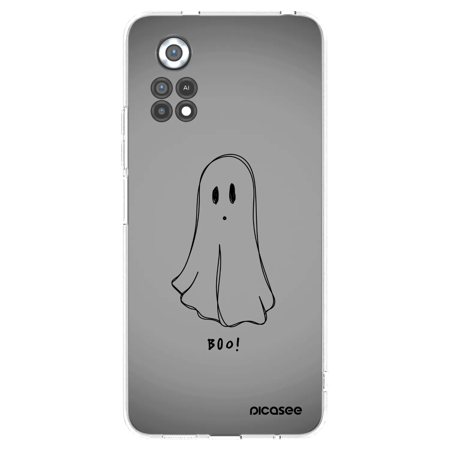 Picasee silikónový prehľadný obal pre Xiaomi Poco X4 Pro 5G - Ghost