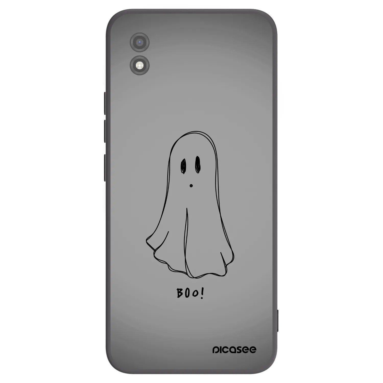 Picasee silikónový čierny obal pre Realme C11 (2021) - Ghost