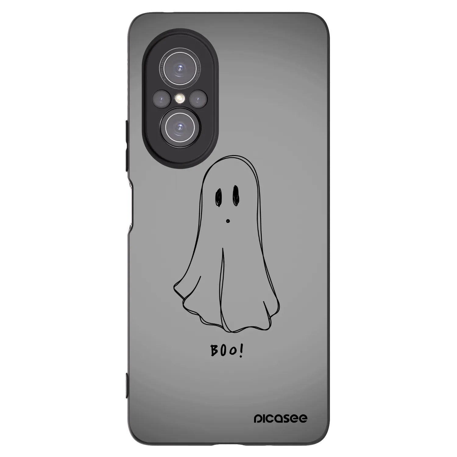 Picasee silikónový čierny obal pre Huawei Nova 9 SE - Ghost