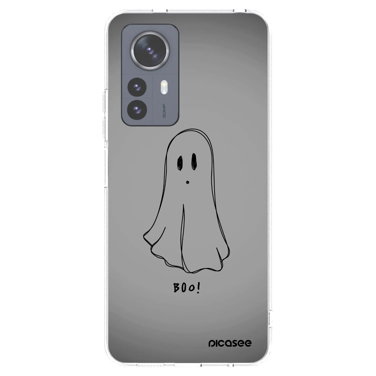 Picasee silikónový prehľadný obal pre Xiaomi 12 Pro - Ghost