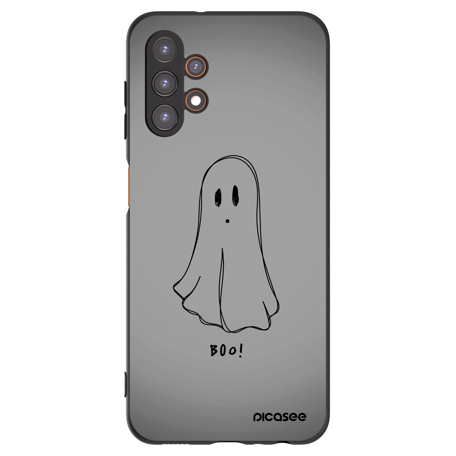 Picasee silikónový čierny obal pre Samsung Galaxy A13 4G A135 - Ghost