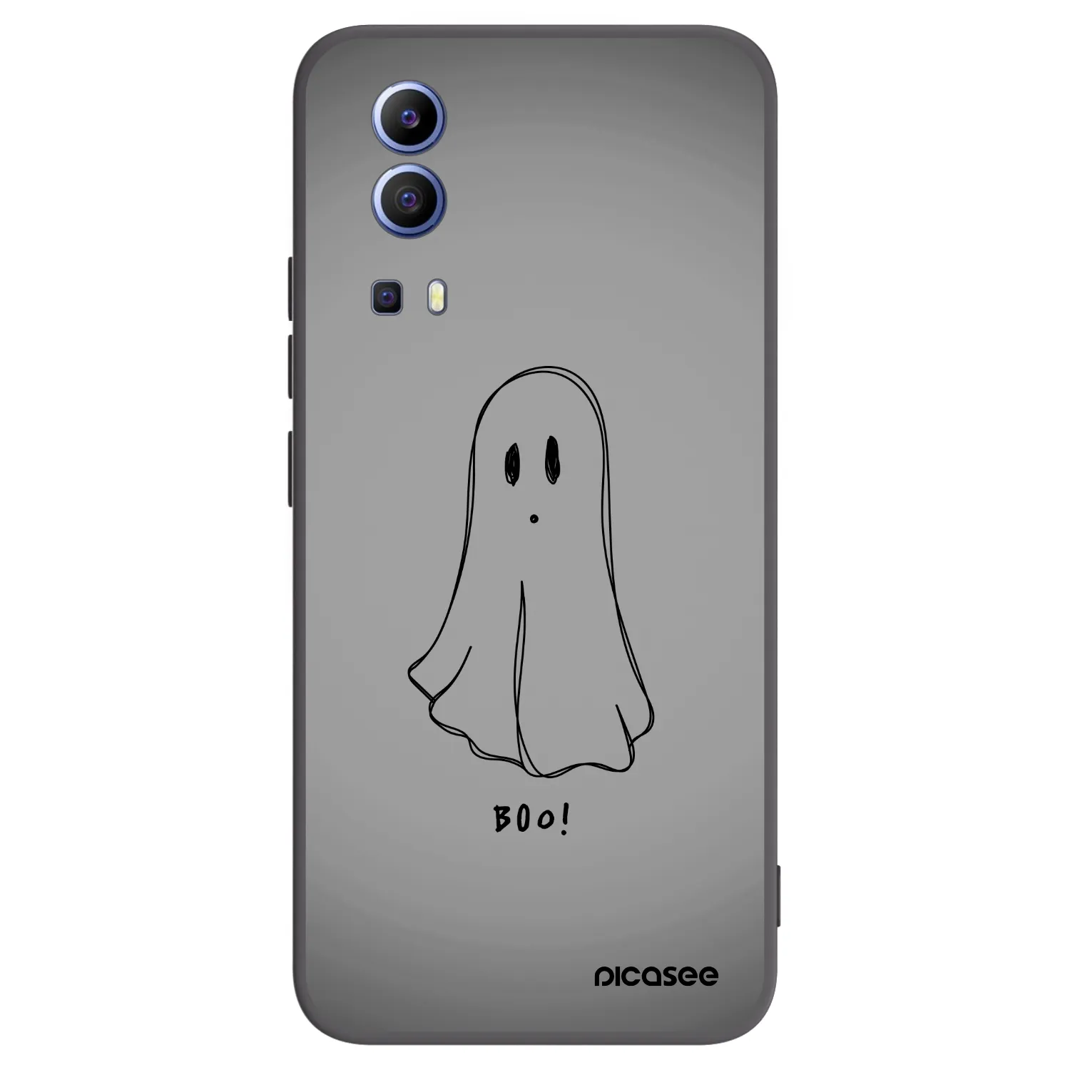 Picasee silikónový čierny obal pre Vivo Y52 5G - Ghost