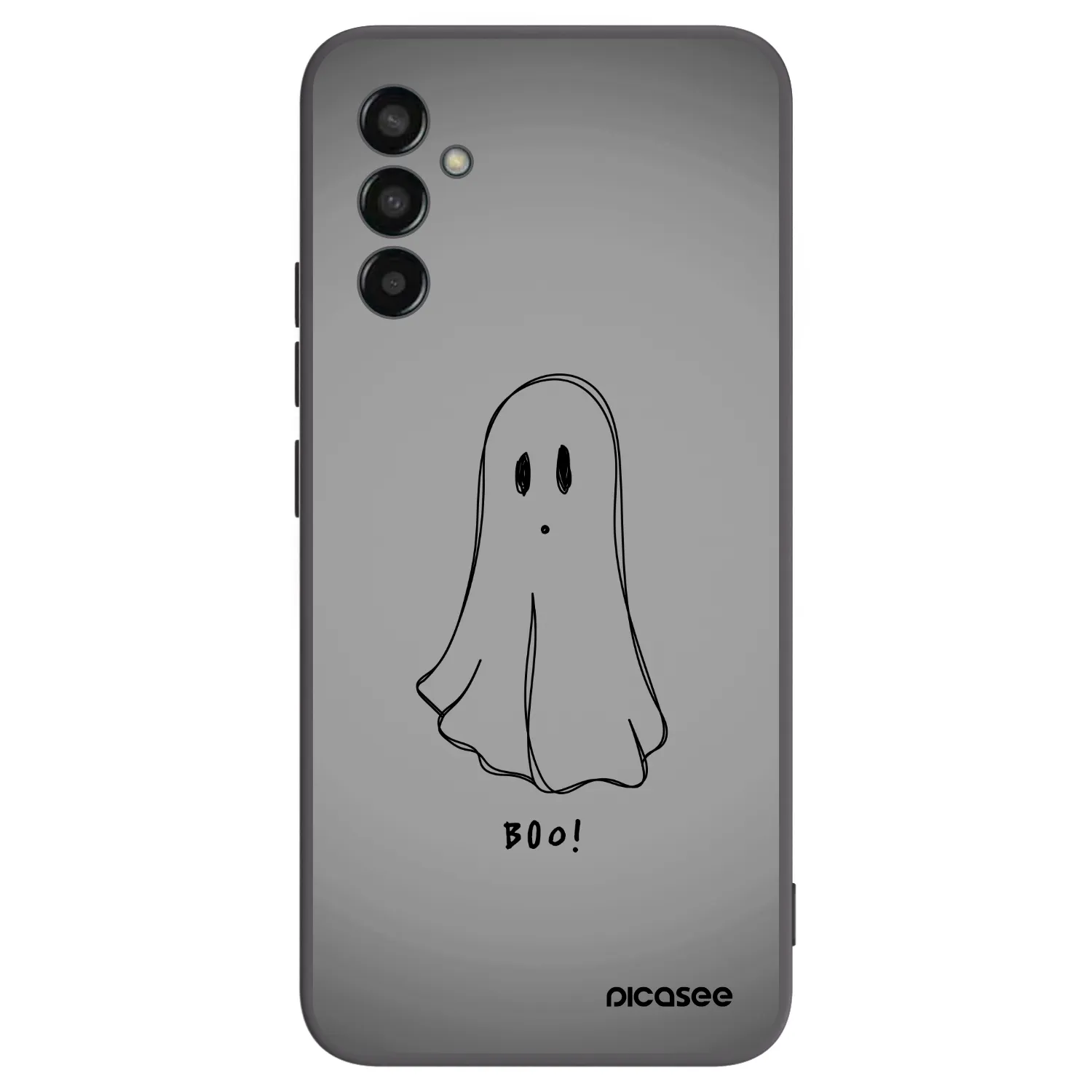Picasee silikónový čierny obal pre Samsung Galaxy M13 M135F - Ghost