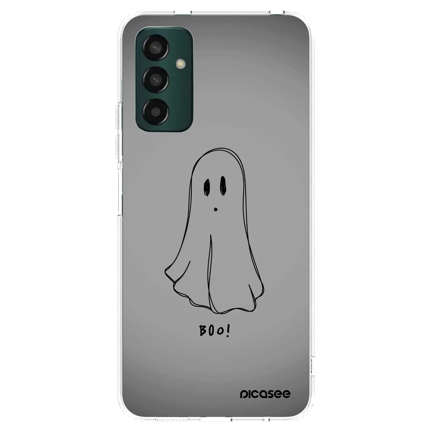Picasee silikónový prehľadný obal pre Samsung Galaxy M13 M135F - Ghost