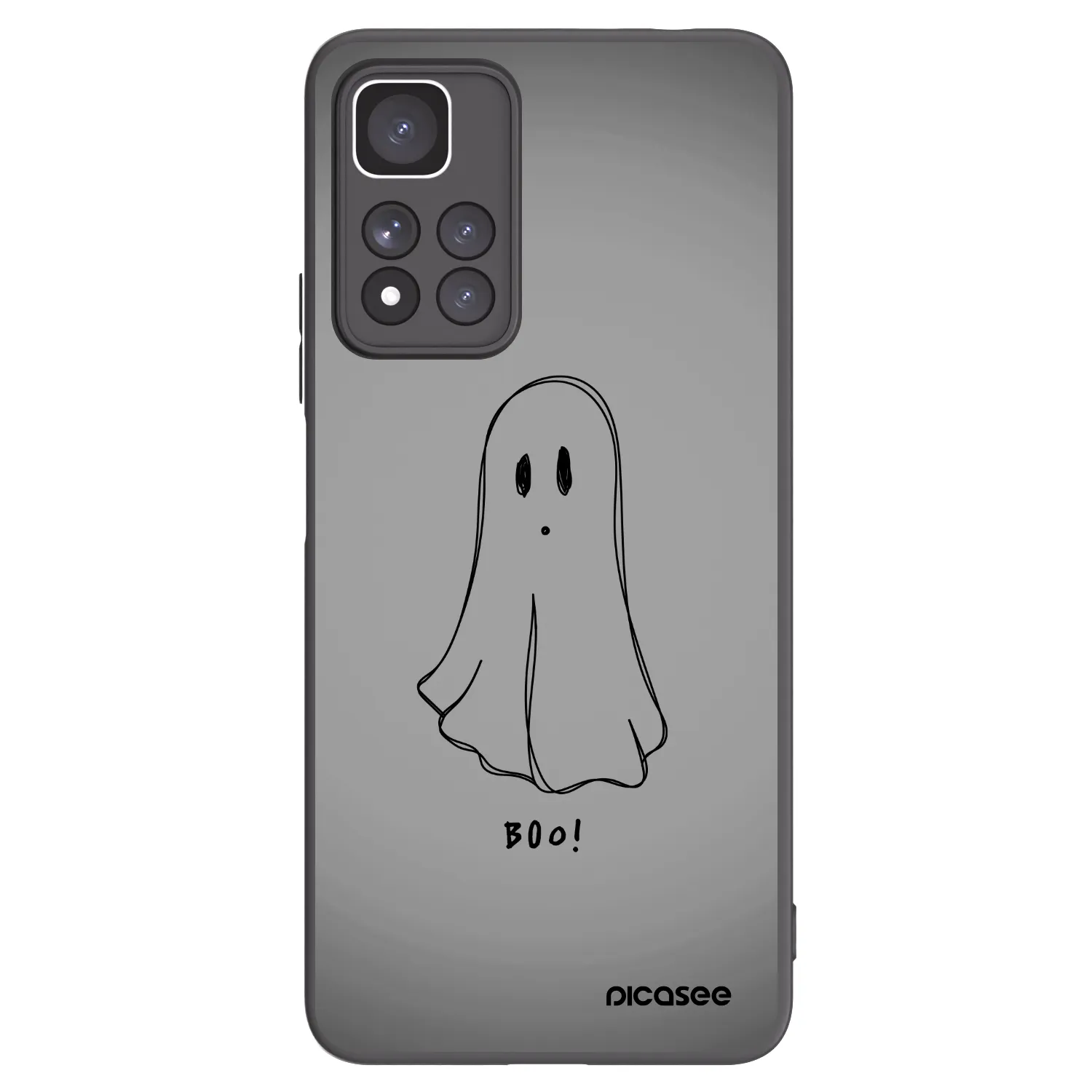 Picasee silikónový čierny obal pre Xiaomi Redmi Note 11 Pro+ 5G - Ghost