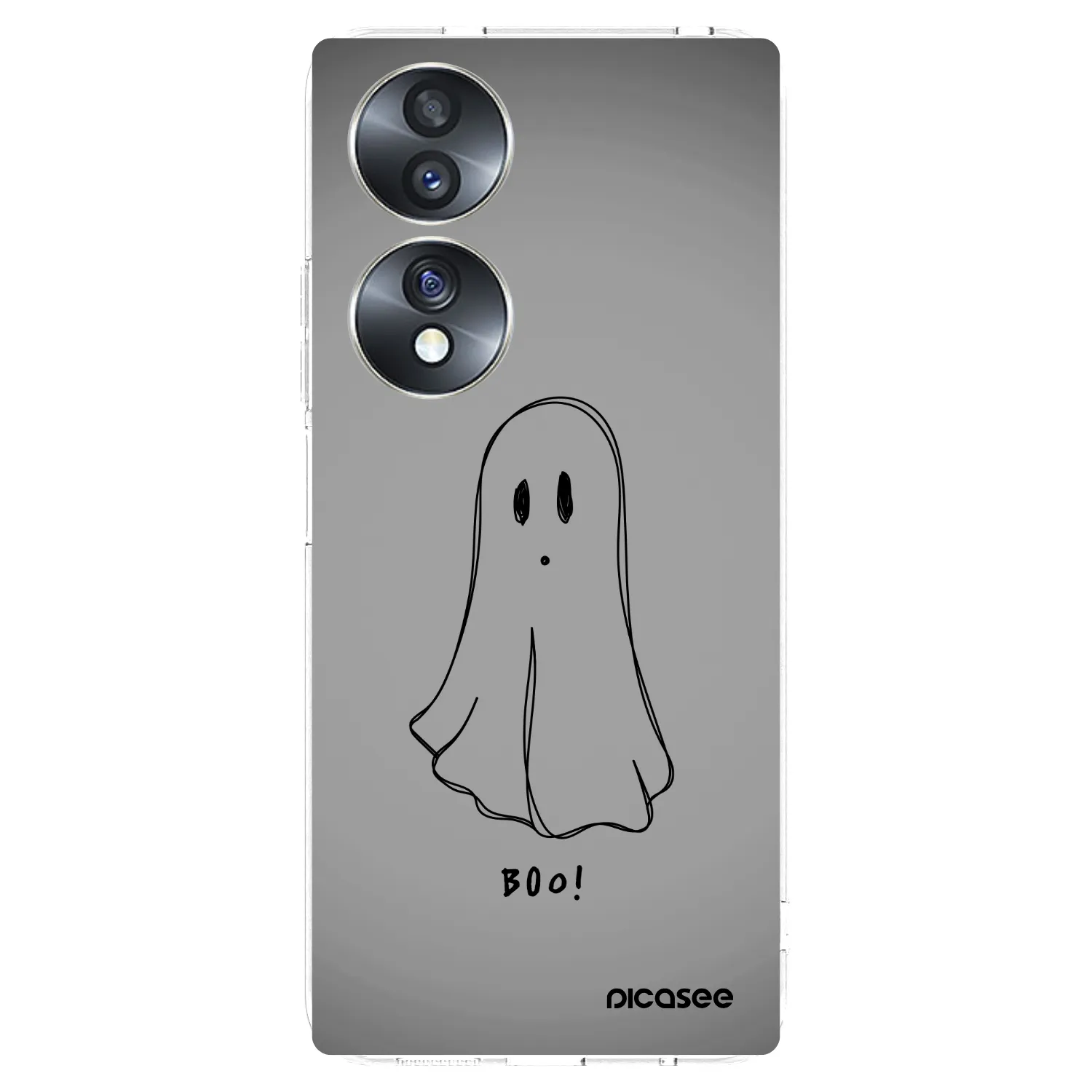 Picasee silikónový prehľadný obal pre Honor 70 - Ghost