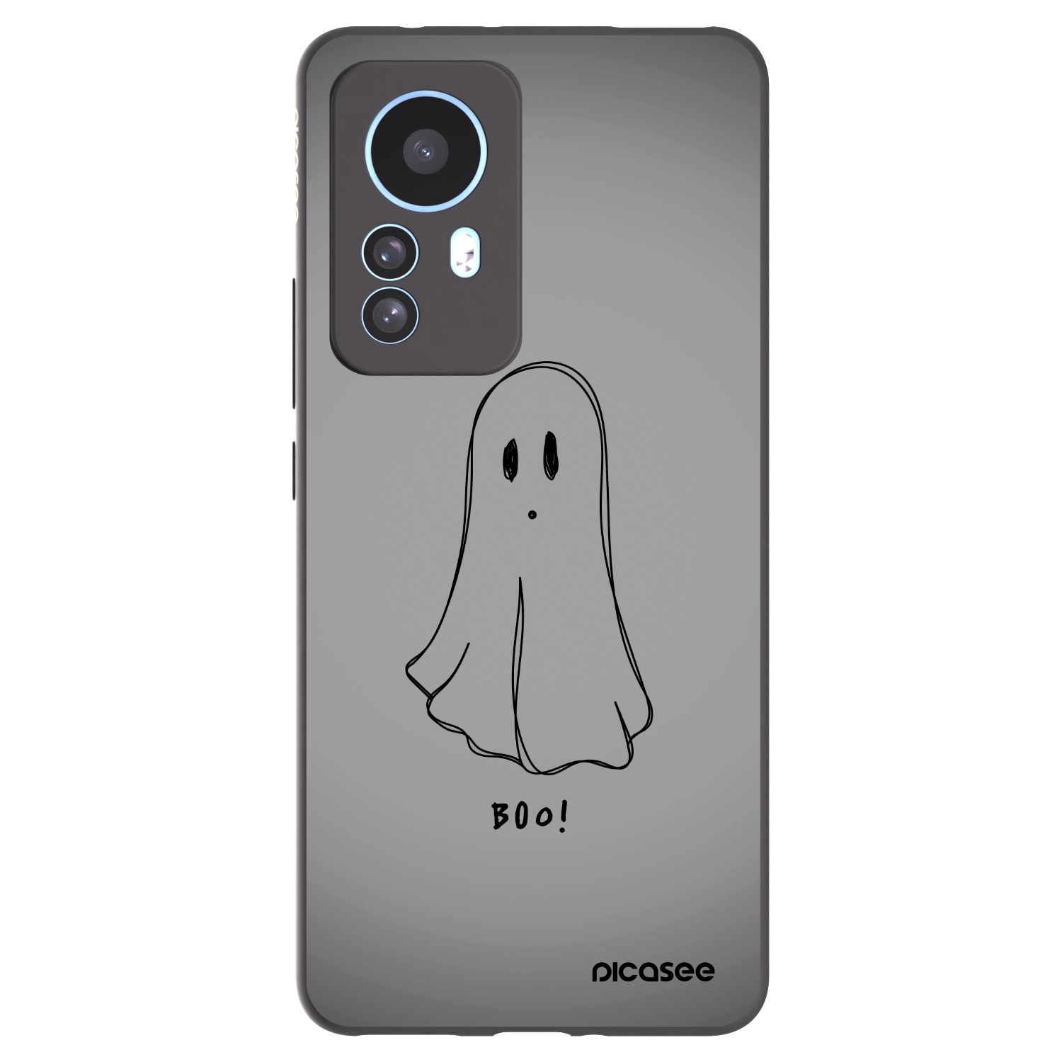 Picasee silikónový čierny obal pre Xiaomi 12T Pro - Ghost