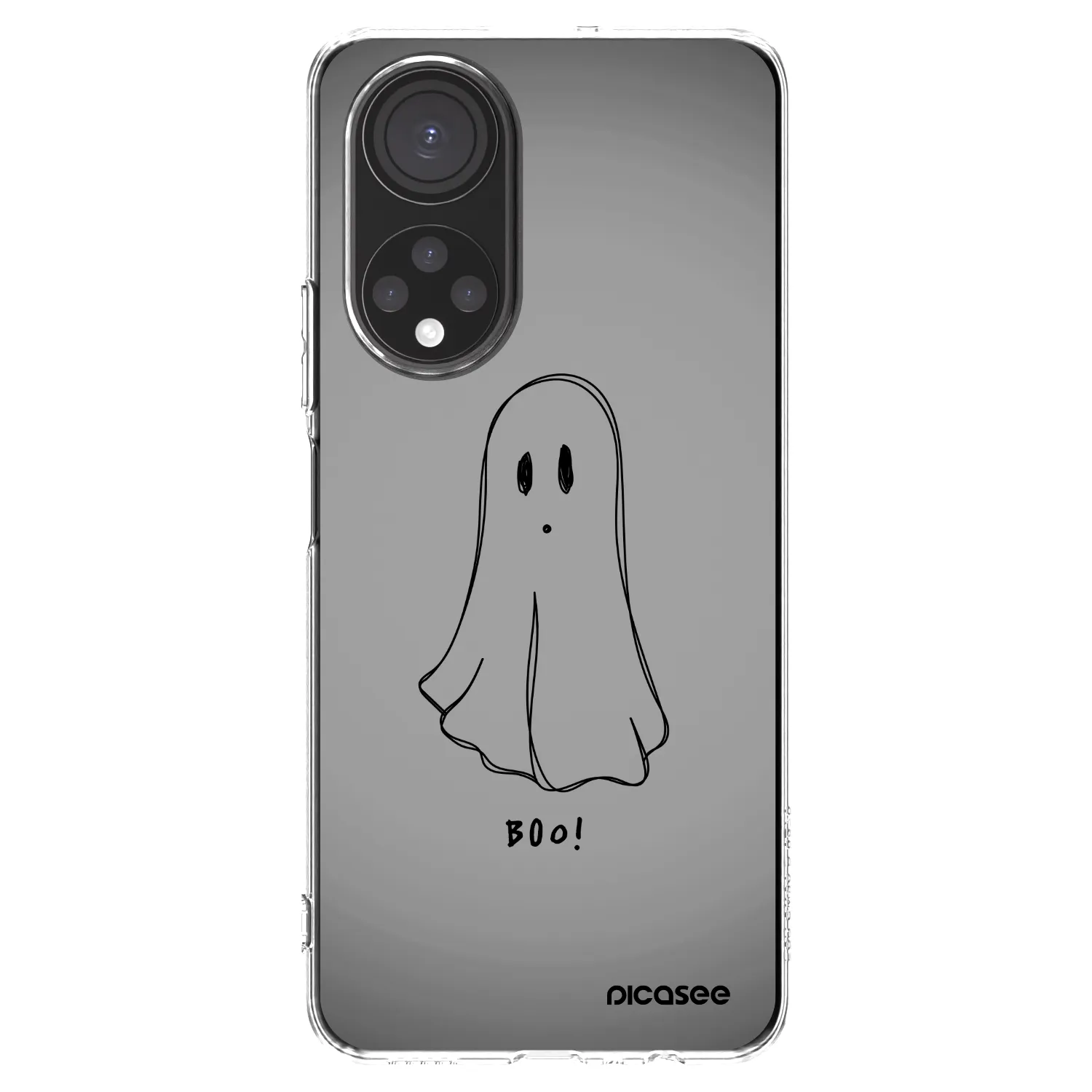 Picasee silikónový prehľadný obal pre Honor X7 - Ghost