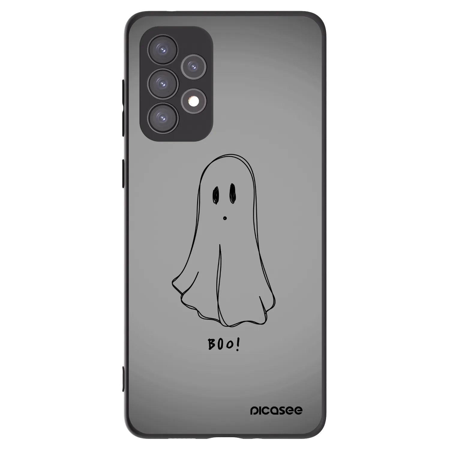 Picasee silikónový čierny obal pre Samsung Galaxy A73 5G - Ghost