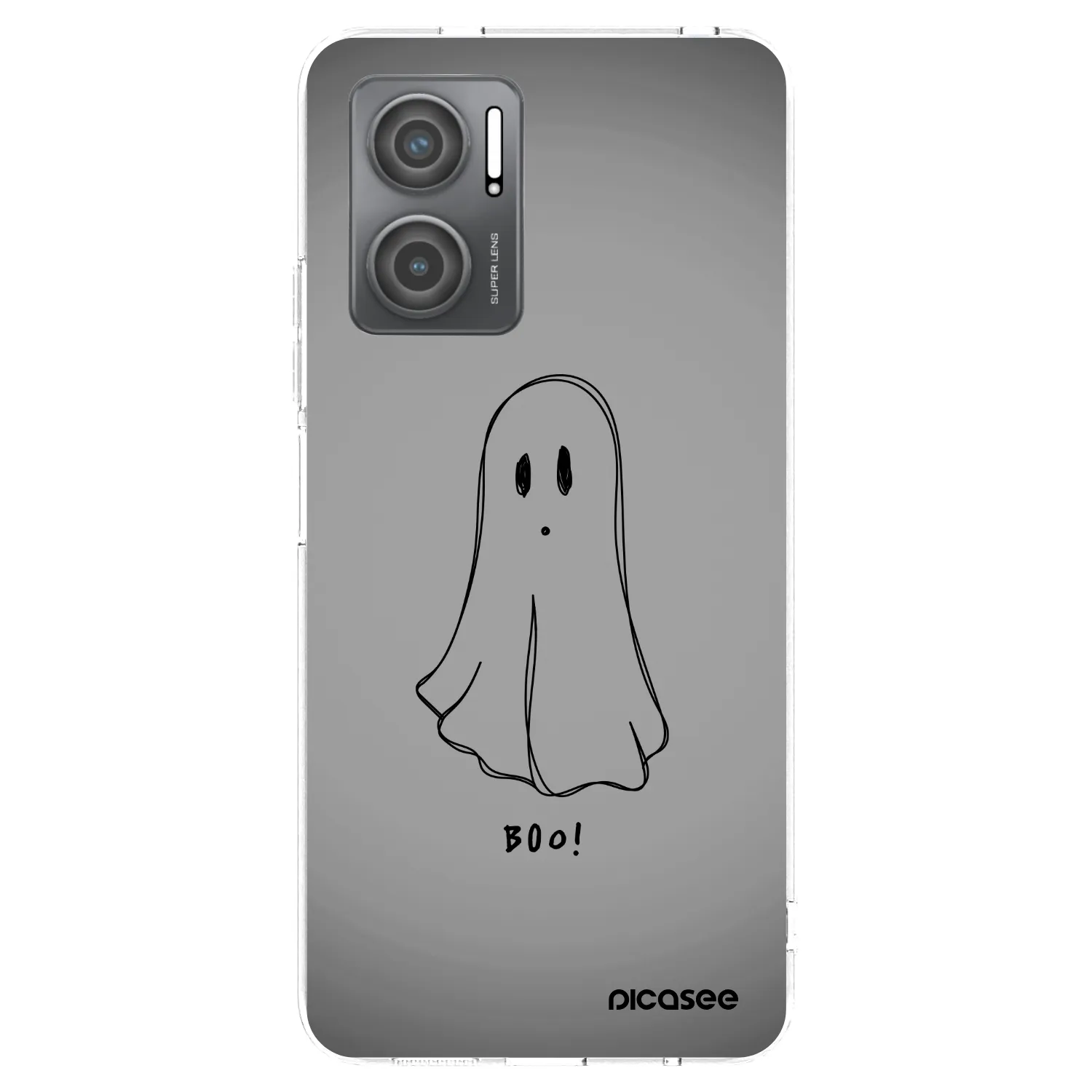 Picasee silikónový prehľadný obal pre Xiaomi Redmi 10 5G - Ghost